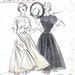 1950s Shirtwaister Dress - Vintage Sewing Pattern Butterick 5346 - Size 12 Bust 30