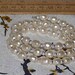 WHITE BAROQUE Costume Pearls - Memory Wire Wrap Bracelet - BOLD
