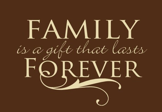 Items similar to Family is a gift that lasts forever Family Sign Wall