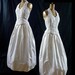 Vintage 80s/90s Wedding Party Prom Dress by Cache Made in the USA size 8
