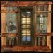 Love Potion: Assemblage Art mixed media original with collage by Leslee Lukosh of Foundturtle in Portland, Oregon