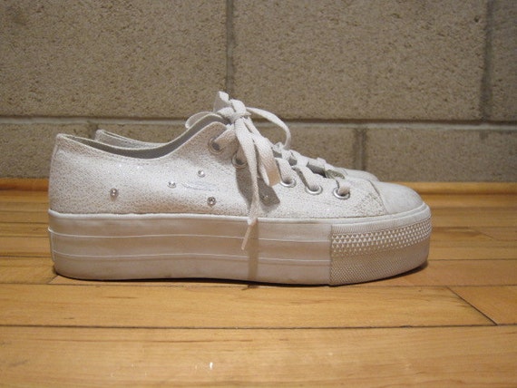 sparkly designer sneakers