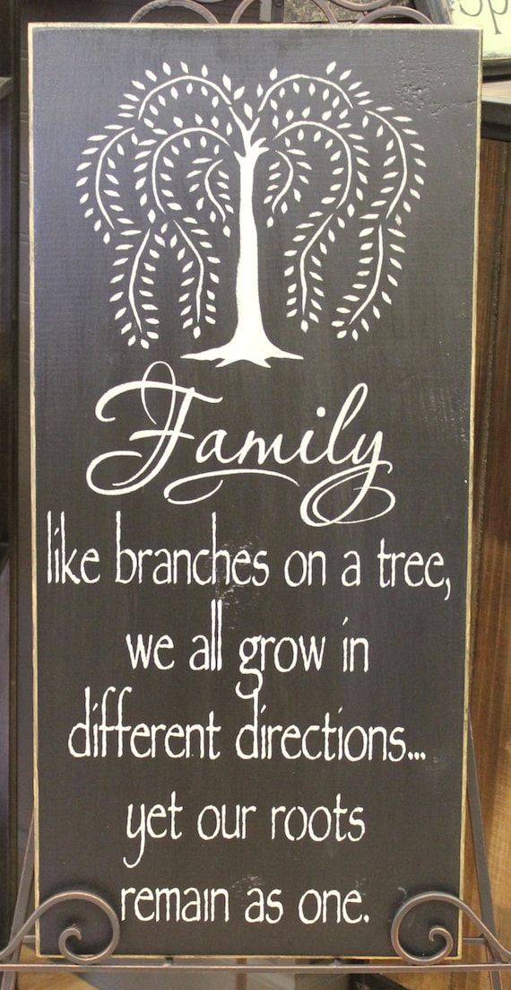 Items similar to Willow Tree Family Beautiful Sign/Great Gift