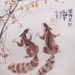Original painting chinese painting oriental art chinese art-fruit with squirrels