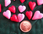 Mini Fondant Puffed Hearts Cake or Cupcake Toppers - Set of 50 Il_170x135