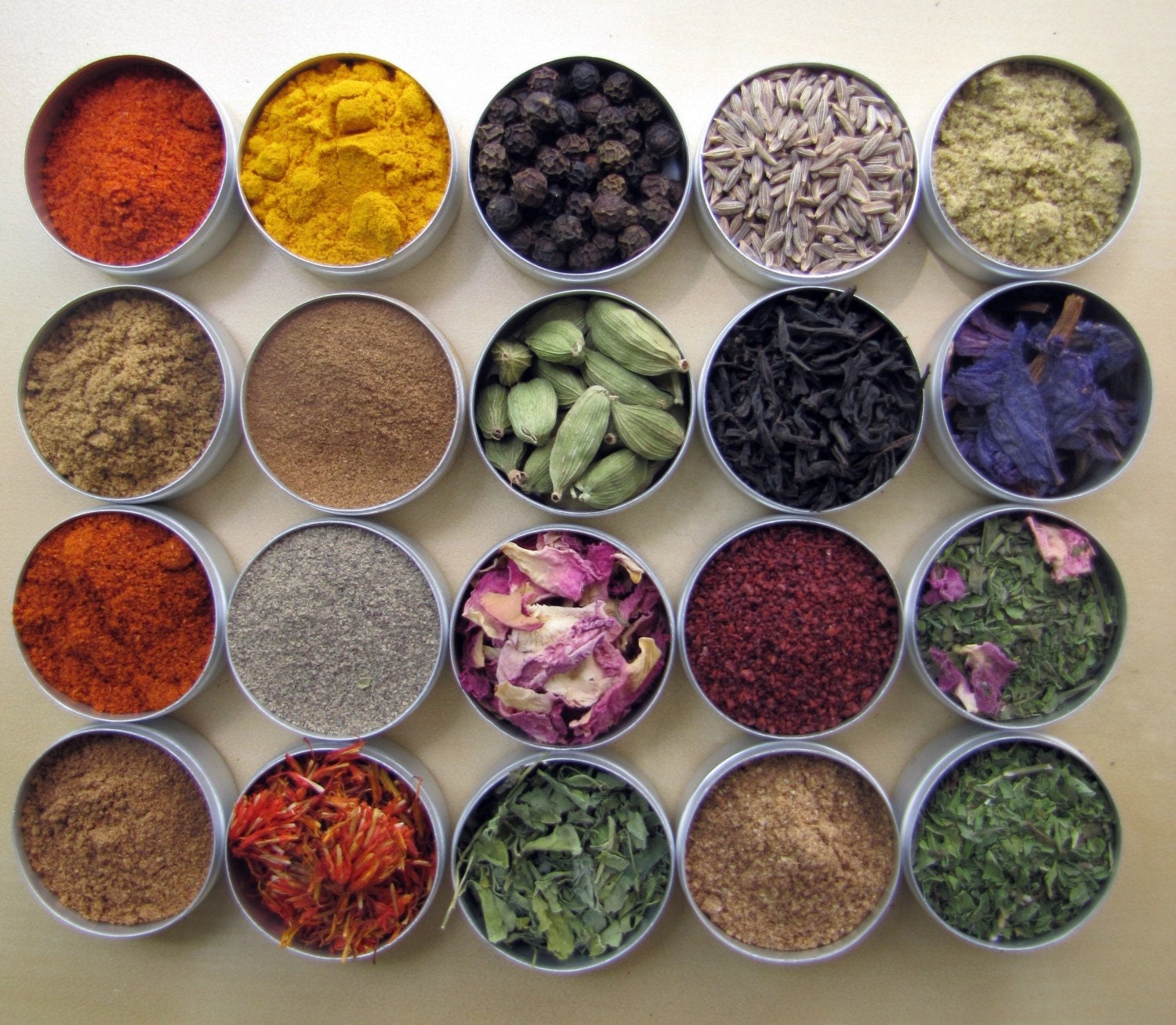 PERSIAN MakeAMeal Spice Kit 20 33mm tins with spices and