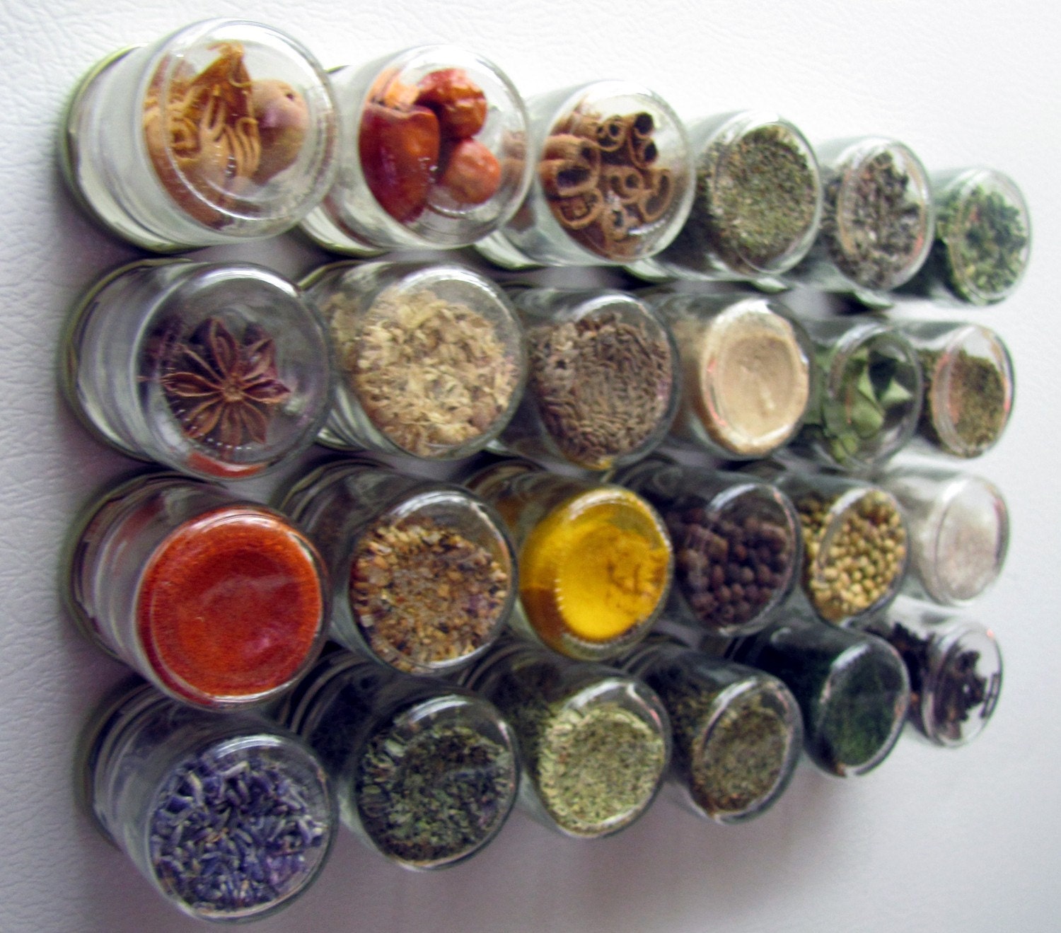 magnetic spice jars