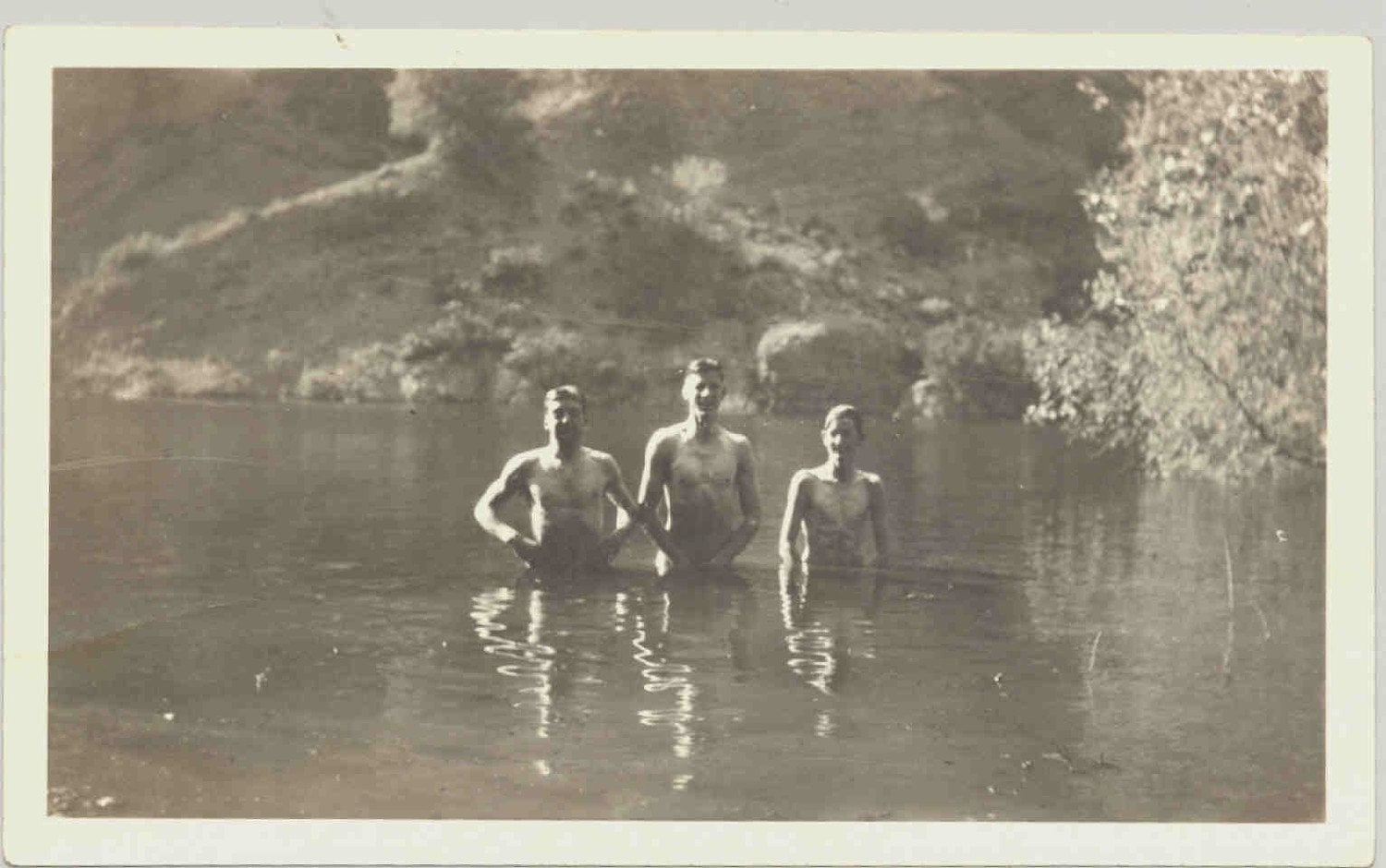 Don T Tell Mom We Went Skinny Dipping Vintage Photo Of