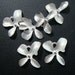 NOT PLATED, Save, bulk 4 pcs, Handmade PURE Sterling Silver Orchid flower Connector, Link, Pendant