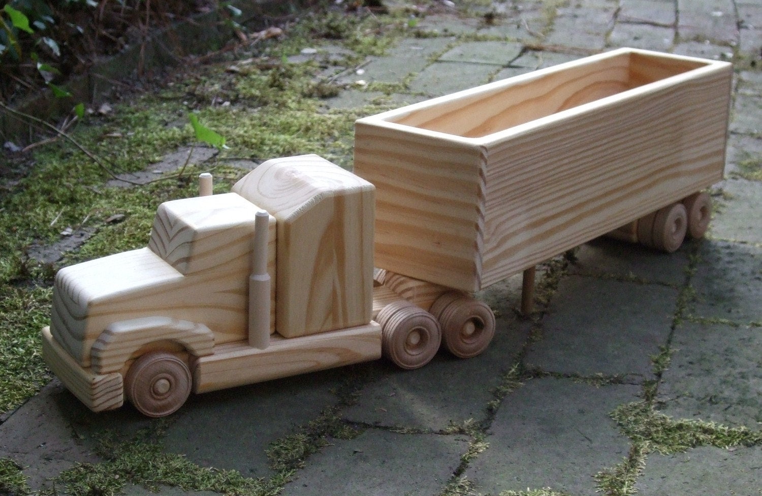 free wooden toy garage plans