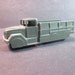 vintage midgetoy military army truck, die cast vehicle, older metal toy