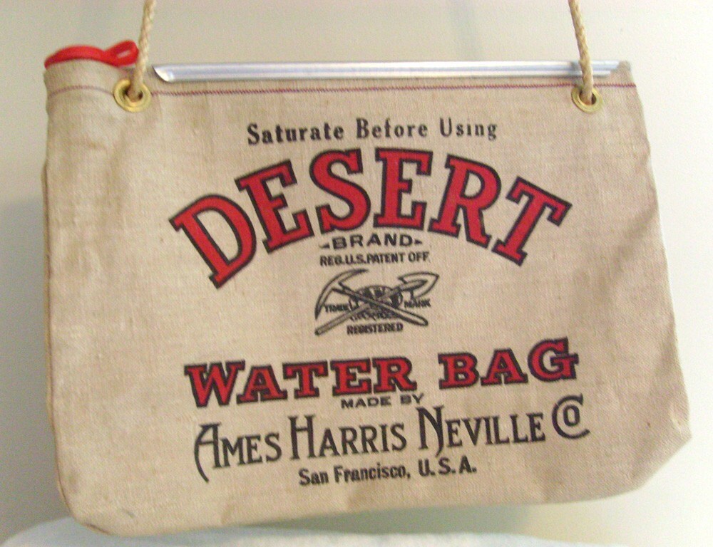 Unique Vintage Water Bag by Ames Harris Neville Co Unusual