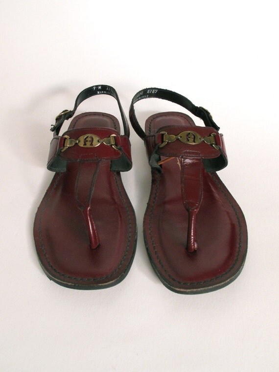 vintage etienne aigner sandals