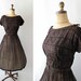 Vintage 1950s Adrian Tabin Dress