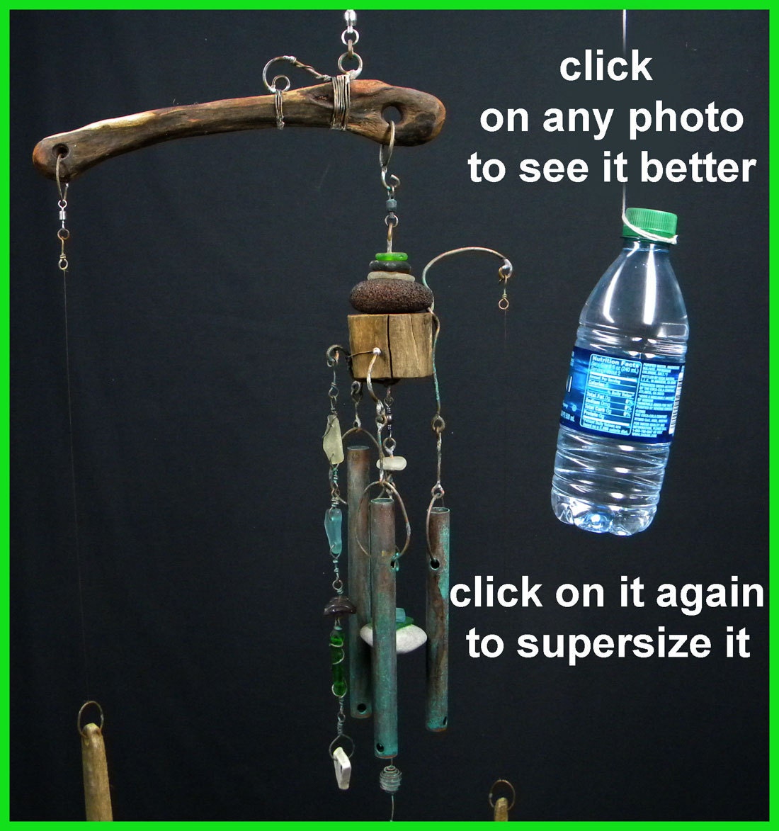 A unique Hawaiian wind chime from the beach by HangLooseHangers