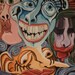 Party People-8x11in Original Acrylic Painting