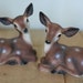 vintage pair of deer