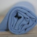 vintage blue american airlines blanket