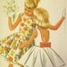 60s Dress Vintage Girl's Easy Sew Pattern: McCall's 6384