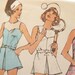 Simplicity 5632 Summer Tennis Dress Sewing Pattern Bust 32