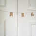 Tiny Circus Kraft Paper Flag Pennant Garland