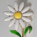 Large Daisy Enamel Pin