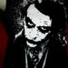 Upcycled Joker from Batman T Back Racer back T-Shirt Tank Top Fun Beach or Workout Tee