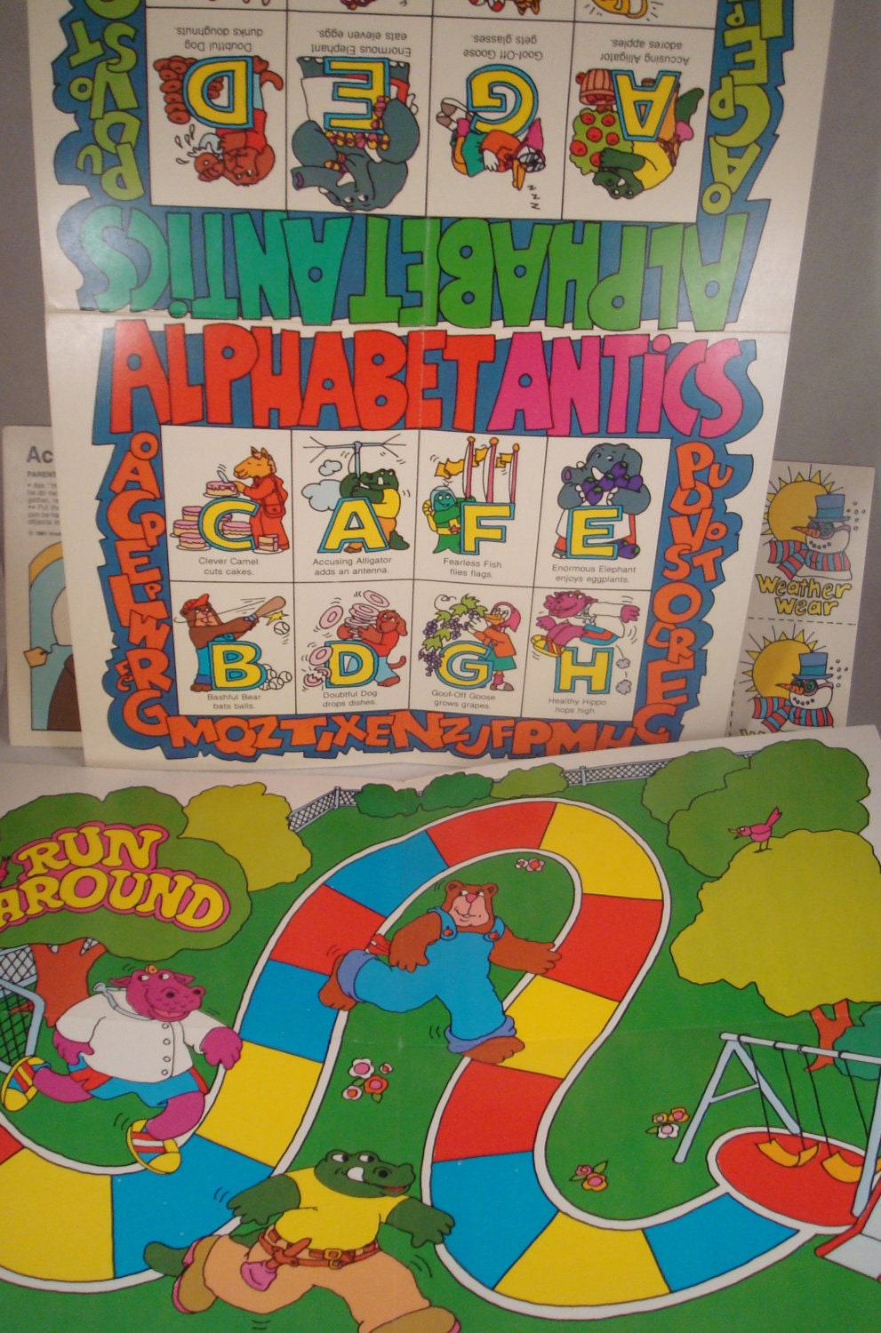 Rare Vintage Sweet Pickles School Bus Preschool Program