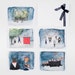 Fox and Bear Tea Party Postcard Set of Five