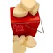 Spring Clean Up SALE - Natural Solid Lotion Hearts - Unscented - Limited Edition Release for Valentine's Day