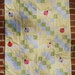 Ladybug and Daisy Flannel Baby Quilt