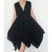 SALE 30% off - Black 2 Layers Simply Sexy Long Dress