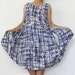 SALE 30% off - Blue tone Dress size L-XL