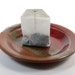 Ceramic Spoon Rest - Tea Bag Holder - Small Plate - Copper Red
