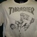 vintage Thrasher skateboading 80s t shirt