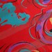 Fancy Vintage 80's Fabric