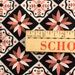 1950's Pink and Black Cotton Fabric