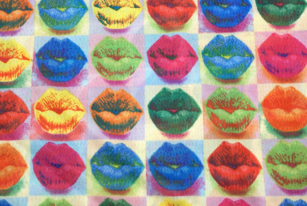 Lips Fabric 1 YARD
