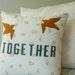 Together - Sparrows - Pillow Cover