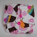 Baby Doll Diaper - Cupcake Cutiepie - Size Large