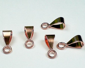 14mm Copper Bail Genuine Copper (10 pcs.) GC-180