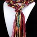 Scarf - Northern Lights - Alpaca, Silk, Wool, Organic Cotton, Soy and Bamboo Luxury