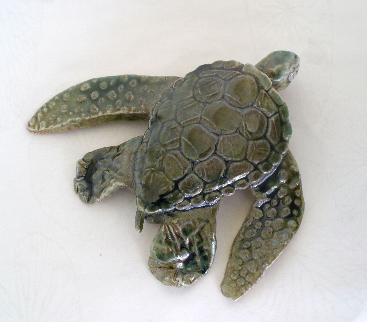Clay Sprig Turtle Pottery Press Mold Relief Mold Or Sprig