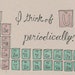 Periodic Table Greeting Card Science Valentine