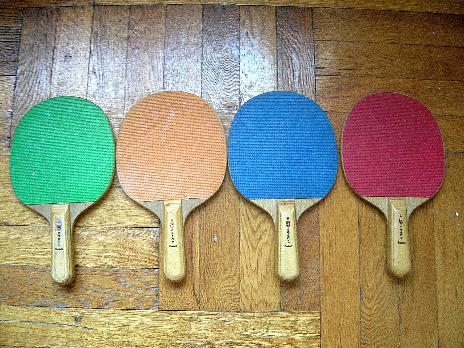 Vintage Ping Pong Paddle Set c1960s by Retro58 on Etsy