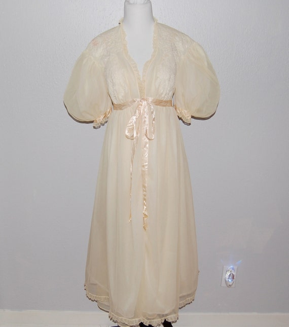 Vintage 1950s Juliana Peignoir Set / Night Gown Nightie