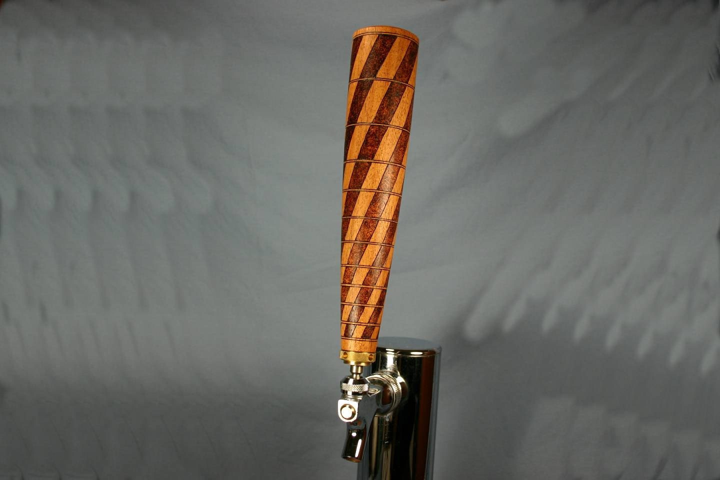 Beer Tap Handle Made From African Mahogany Wood with