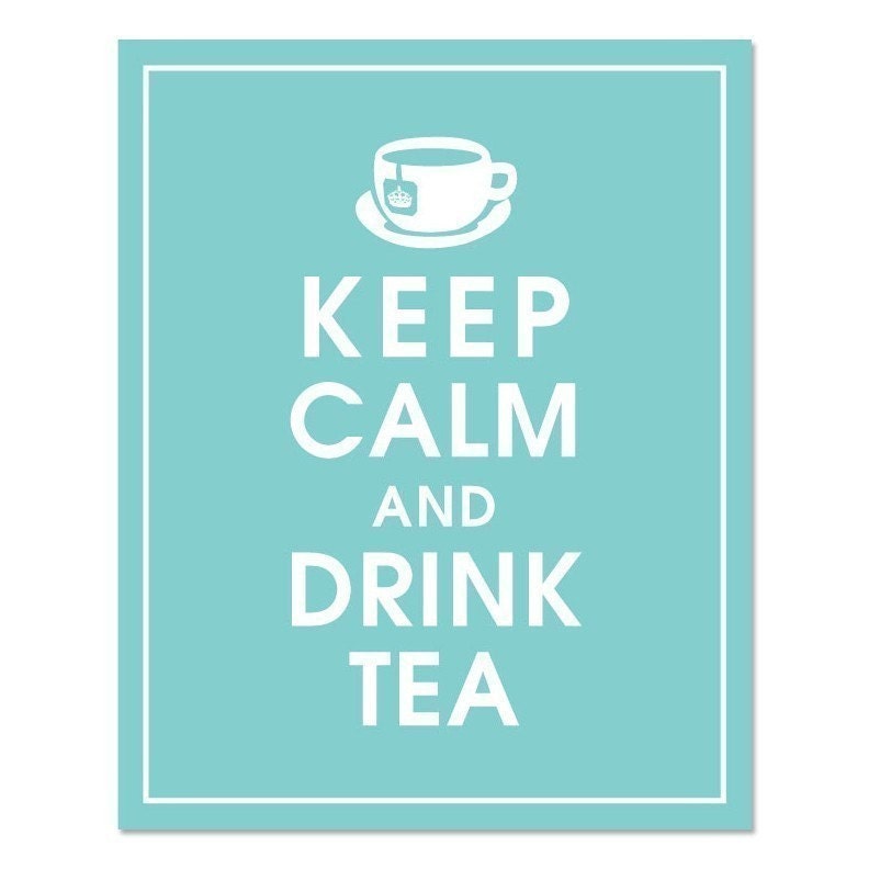 keep calm carry on afternoon tea