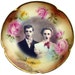 Zombie Love, Wedding Portrait - Altered Antique Charger Plate