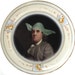 Yodamin Franklin Portrait Plate - Altered Antique Plate